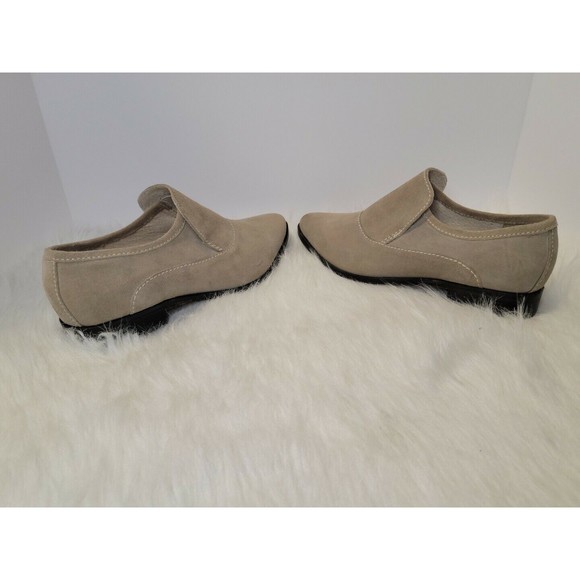 Free People Brady Suede Tan Pointed Toe Loafers Shoes Size US 8.5-9 / EU 39.5 - Picture 3 of 11